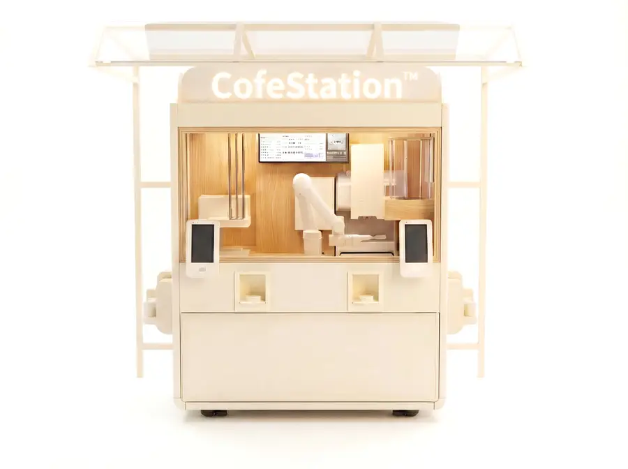 Kiosk form factor engineering side view